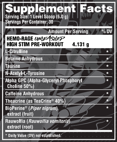 Hemo-Rage Unleashed - 30srv Blueberry Lemonade 2022-10-2810 фото