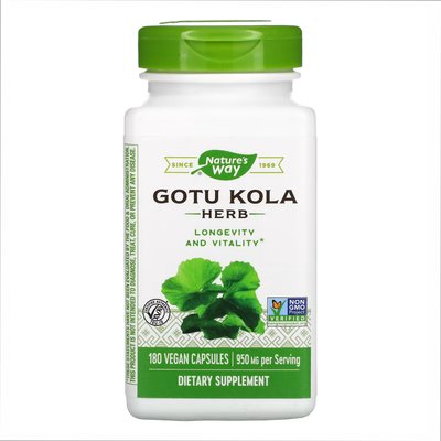 Gotu Kola Herb - 180 vcaps 2022-10-1083 фото