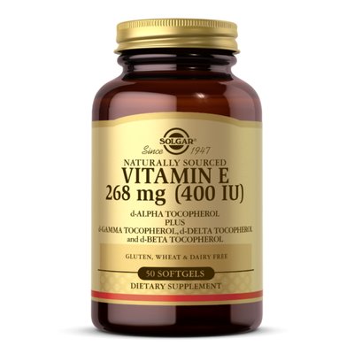 Vitamin E 268 mg (400 IU) Mixed - 50 softgels 2022-10-2991 фото