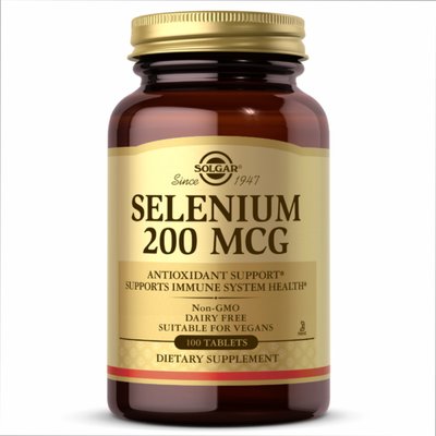 Selenium 200 mcg - 100 Tabs 2022-10-0742 фото