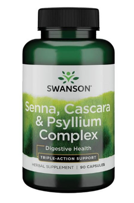 Senna Cascara Psyllium Complex - 90caps 100-39-4694643-20 фото