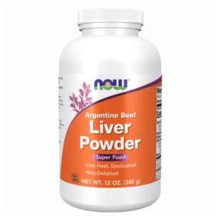 Порошок говяжьей печени, Liver Powder - 340g 2022-10-1347 фото