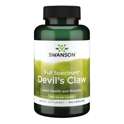 Devil's Claw 500mg -100caps 100-52-1244238-20 фото