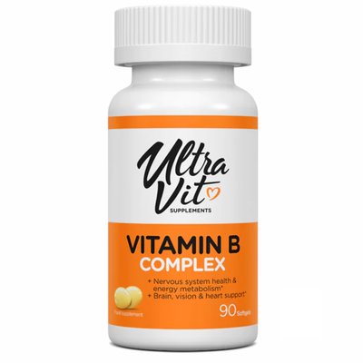 Vitamin B complex - 90 softgels 2022-10-0318 фото