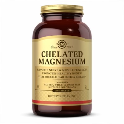 Magnesium 100 mg Chelated - 250 Tabs 2022-10-0743 фото