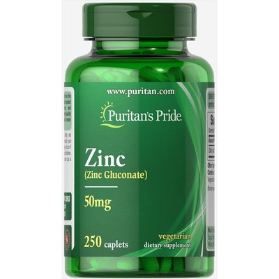 Zinc 50 mg - 250 Caplets 100-82-8051204-20 фото