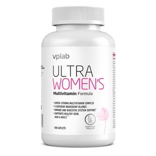 Мультивітаміни для жінок, Ultra Women Multivitamin - 180 caps 2022-10-1448 фото
