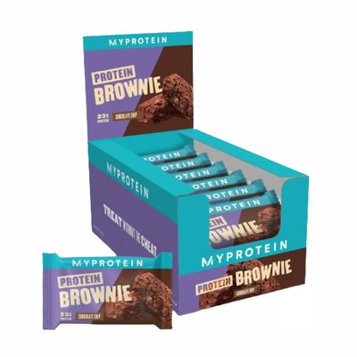 Protein Brownie - 12x75g Chocolate 100-96-0405406-20 фото