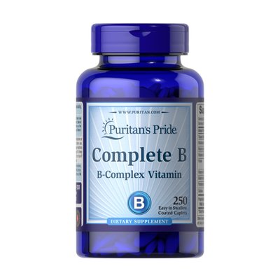Complete B (B-Complex Vitamin) - 100caps 100-60-9682625-20 фото